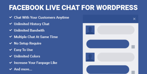 Facebook Live Chat v2.7 для WordPress